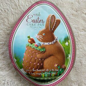 Williams Sonoma 3D Easter kids cake pan bunny rabbit WSkids 10 cups